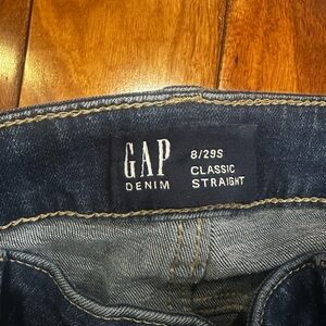 GAP Dark Blue Classic Straight Denim